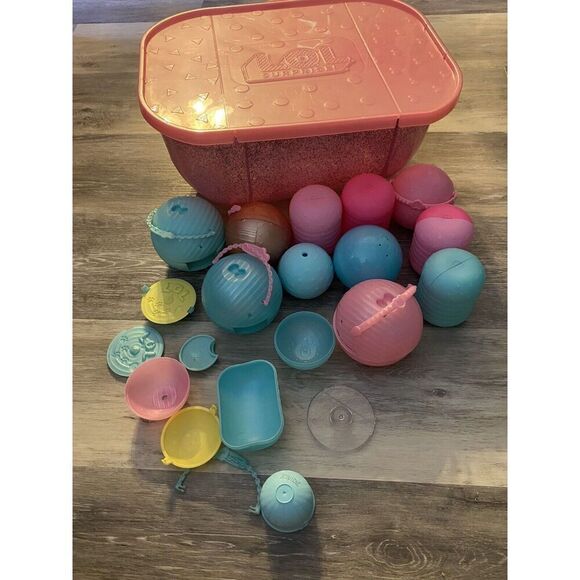 Empty LOL Surprise Storage Containers  large and small 11 Containers - Picture 1 of 9